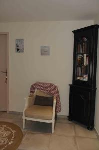 Posezení v ubytování Les loges de l'ecurie