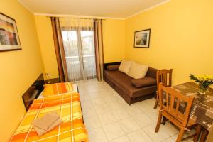 Ein Sitzbereich in der Unterkunft Guest House Katarina