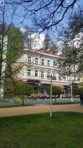 Vonkajšia záhrada v ubytovaní Apartment Marienbad Hlavni 131/50