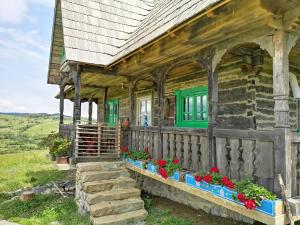 Zahrada ubytování Casa Glod