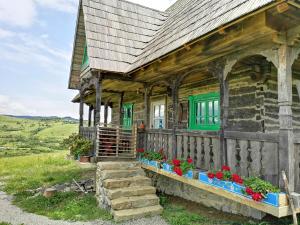 Zahrada ubytování Casa Glod