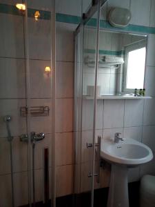 Kúpeľňa v ubytovaní Zappion Hotel