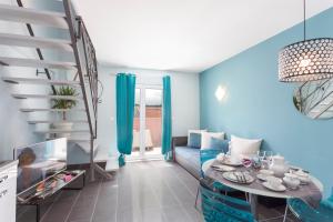 Posezení v ubytování Luxury Apartments Marhella & Jakov