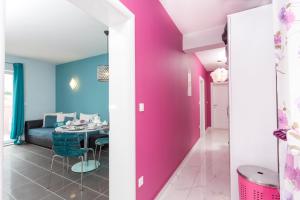Posezení v ubytování Luxury Apartments Marhella & Jakov