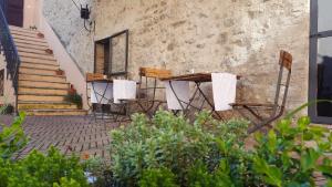A garden outside Torre della Botonta