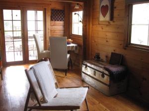 Χώρος καθιστικού στο Finca Lliber