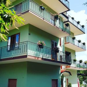 Balkoni atau teres di Villa Incoronata