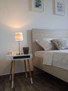 Postel nebo postele na pokoji v ubytování BDM apartment