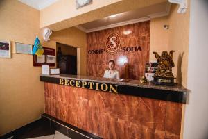 Vstupní hala nebo recepce v ubytování Hotel Sofia + 37 fotografií