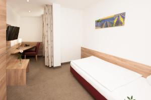 TV a/nebo společenská místnost v ubytování Hotel Schützenburg