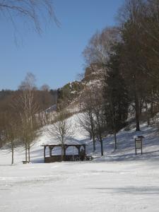 Gasthof Rhönperle v zimě
