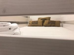 Posteľ alebo postele v izbe v ubytovaní Apartament Neret II