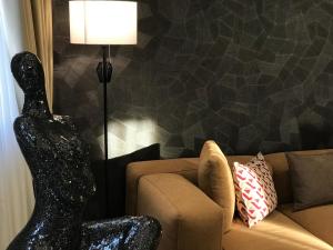 Posezení v ubytování Hotel Deluxe
