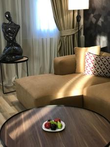 Posezení v ubytování Hotel Deluxe + 37 fotografií
