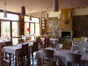 En restaurant eller et andet spisested på Villabamba