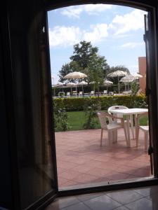 Балкон или терраса в Hotel Ristorante Al Canto delle Sirene