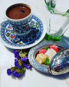 Eten bij of ergens in de buurt van het pension


