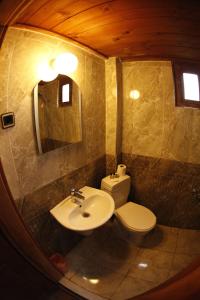 Koupelna v ubytování Arifbey Konak Hotel
