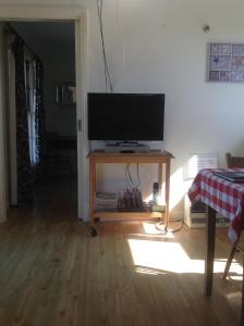 TV i/ili multimedijalni sistem u objektu Amazing Views Pet Friendly Bed and Breakfast