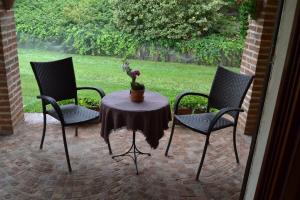 Zahrada ubytování B&B Il Martin Pescatore