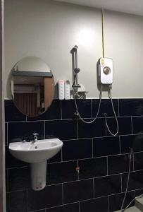 Koupelna v ubytování Chato Hostel