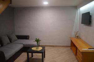 Telewizja i/lub zestaw kina domowego w obiekcie Petros Room Camere