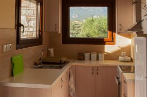 A kitchen or kitchenette at Ellinas Homes