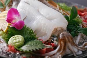 Matur á eða í nágrenni ryokan-hótelanna