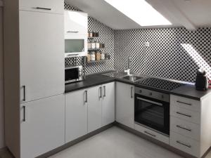 Kjøkken eller kjøkkenkrok på Apartments Logos
