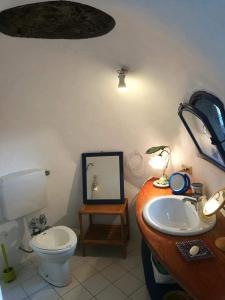 Kylpyhuone majoituspaikassa La Rosamarina