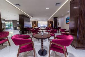Zona de lounge sau bar la Hôtel Sidi Yahia