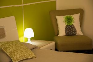 Letto o letti in una camera di B&B Myrta Maria