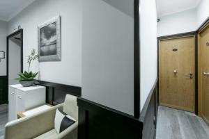 A seating area at DK Suites
