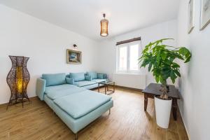Posezení v ubytování Apartment Alex