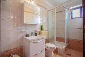 Koupelna v ubytování Guesthouse Maver