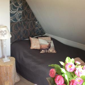 Postel nebo postele na pokoji v ubytování Lemon home