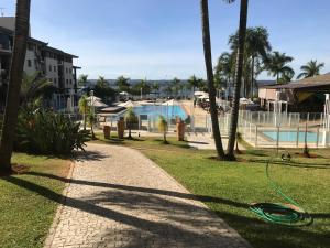 Sundlaugin á Flat em Resort incrivel a 10 min da Esplanada, STF e PGR eða í nágrenninu