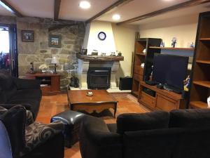 Χώρος καθιστικού στο Casa Ameán