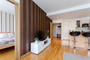 Köök või kööginurk majutusasutuses Flat at the Danube with wellness