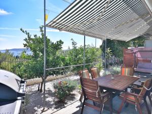 Balkón alebo terasa v ubytovaní Villa Panorama Seget
