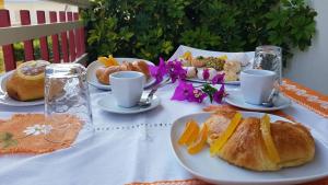 Možnosti zajtrka za goste nastanitve B&B Spiaggia di Ponente