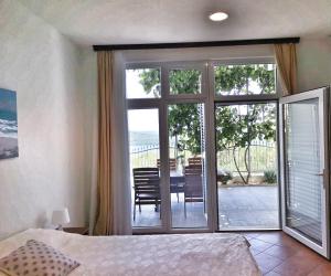 Posteľ alebo postele v izbe v ubytovaní Villa Panorama Seget