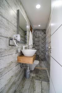 Koupelna v ubytování Villa Ana