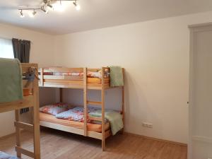 Postel nebo postele na pokoji v ubytování Gut Steinhügel