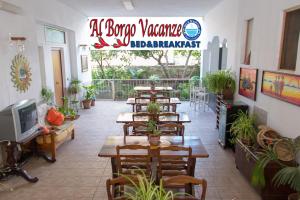 Posezení v ubytování AL BORGO VACANZE B&B