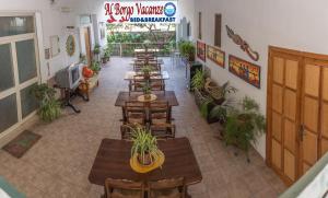 Restaurace v ubytování AL BORGO VACANZE B&B