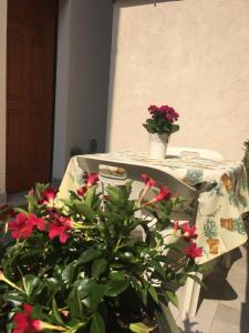 A seating area at casa stefania