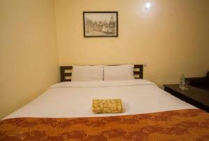 Ein Bett oder Betten in einem Zimmer der Unterkunft Langtang View Nagarkot Bed and Breakfast