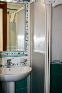A bathroom at Hotel Amyclae
