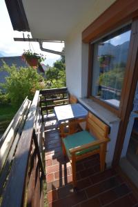 Balkón nebo terasa v ubytování Guest House Žnidar